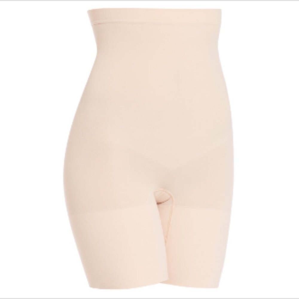 Women's Spanx Higher Power Short Shapewear Underwear  Swift Nude #2745
